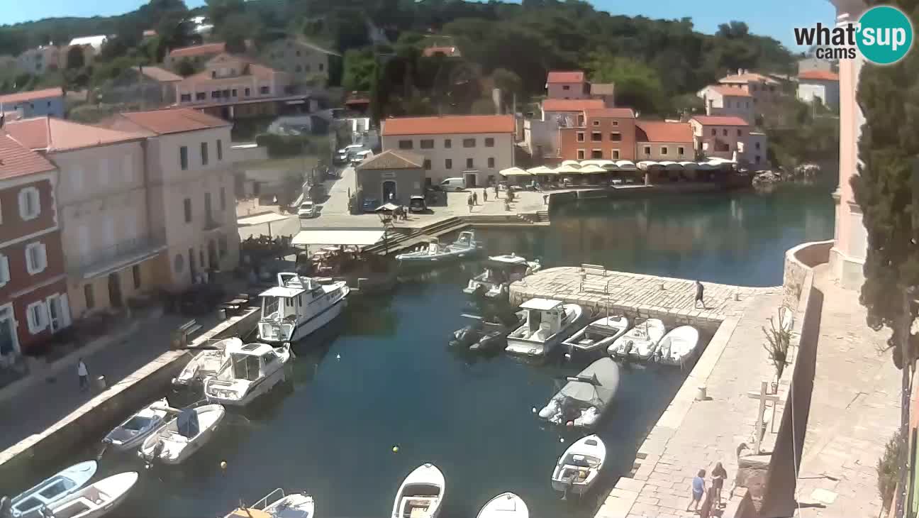 Webcam Live – The harbor and the bay of Veli Lošinj