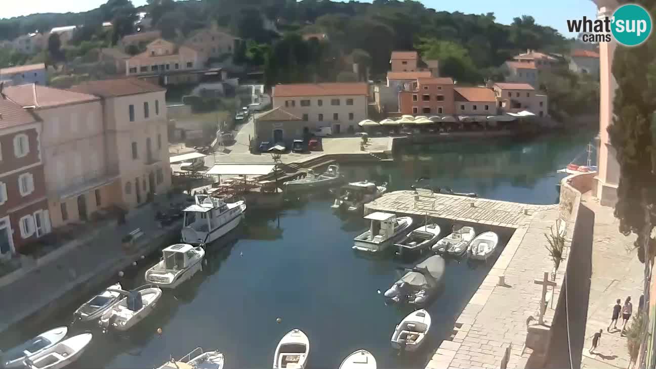 Webcam Live – The harbor and the bay of Veli Lošinj