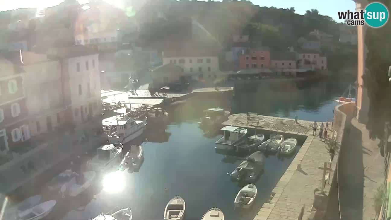 Webcam Live – The harbor and the bay of Veli Lošinj