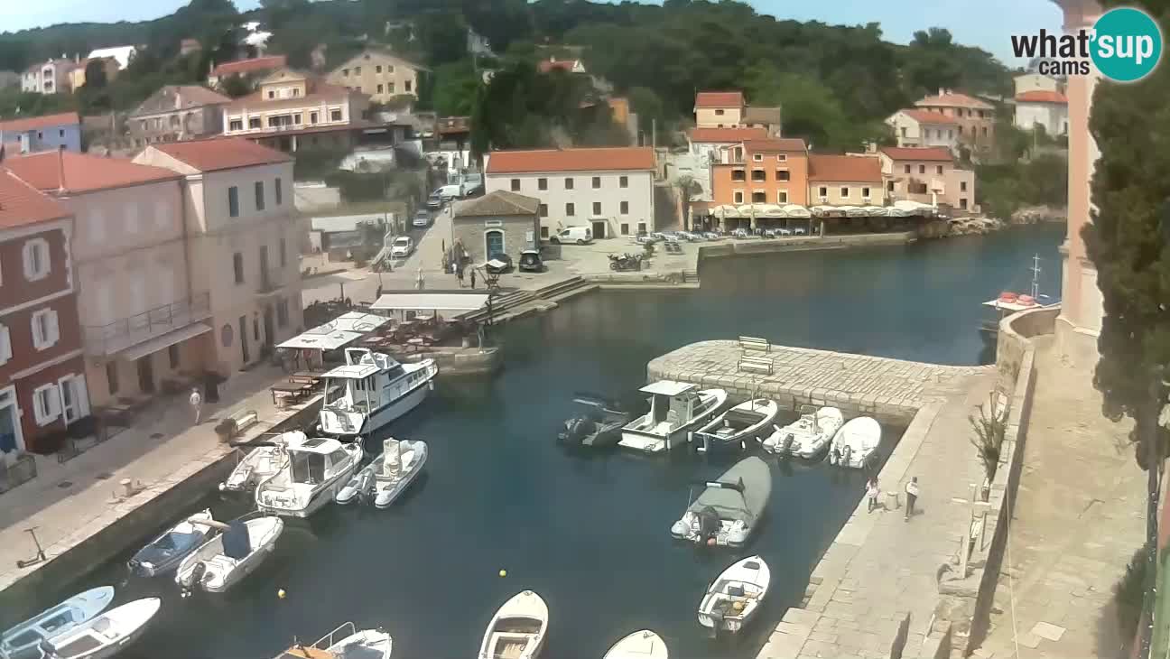 Webcam Live – The harbor and the bay of Veli Lošinj