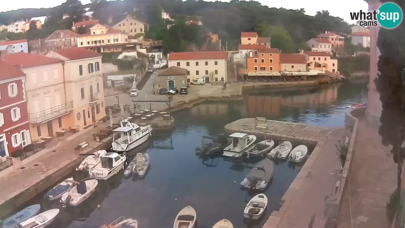 Webcam – Le port et la baie de Veli Lošinj