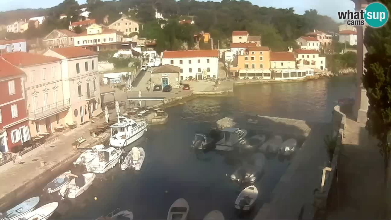 Webcam – Le port et la baie de Veli Lošinj