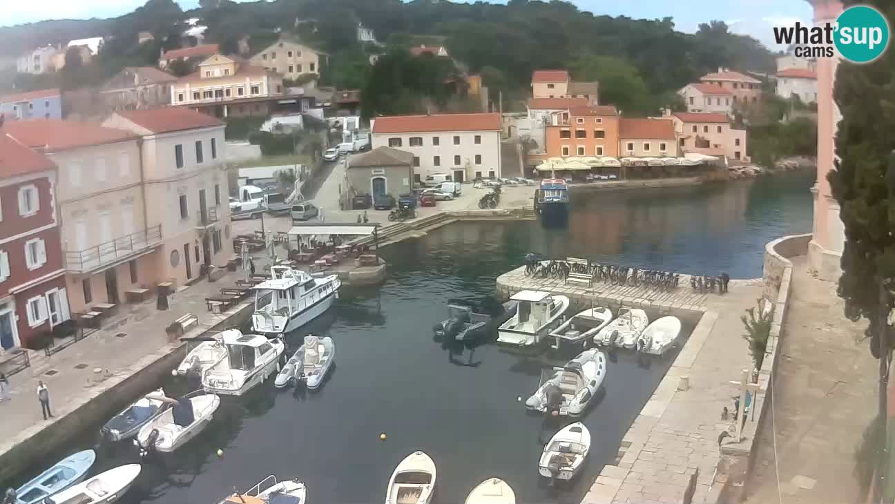 Webcam – Le port et la baie de Veli Lošinj