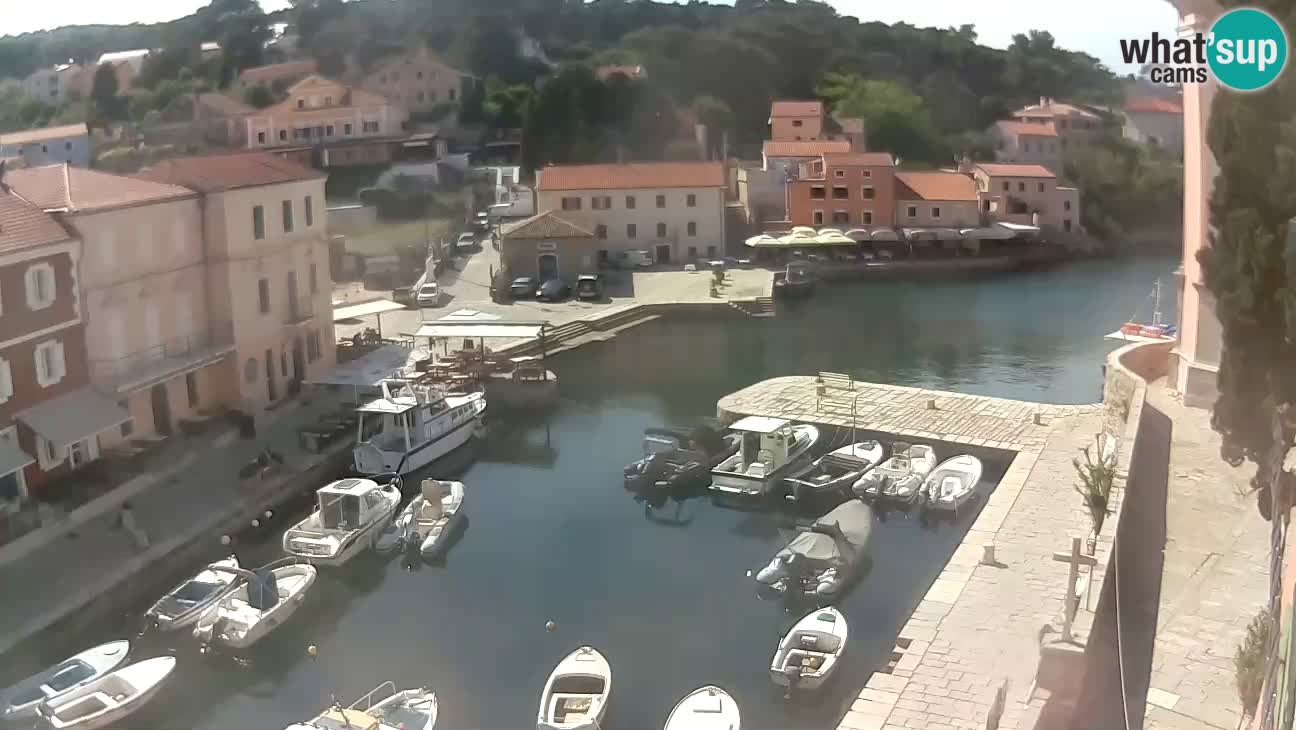Webcam – Den Hafen und die Bucht von Veli Lošinj