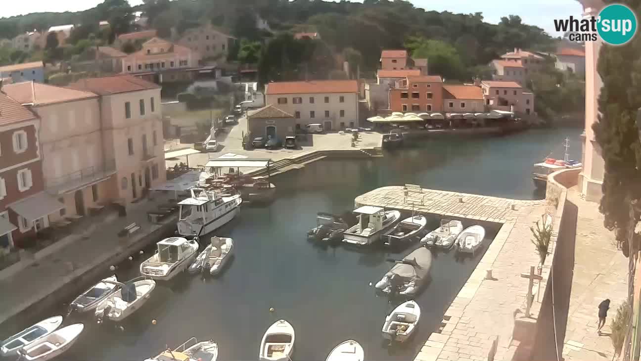 Webcam – Den Hafen und die Bucht von Veli Lošinj