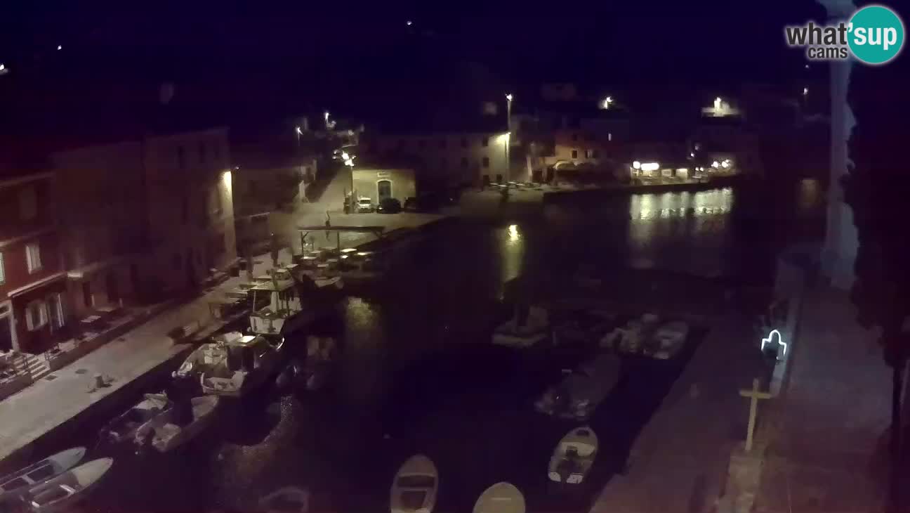 Webcam Live – The harbor and the bay of Veli Lošinj