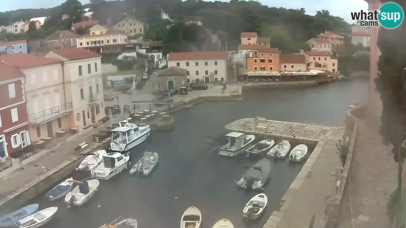 Webcam Live – The harbor and the bay of Veli Lošinj