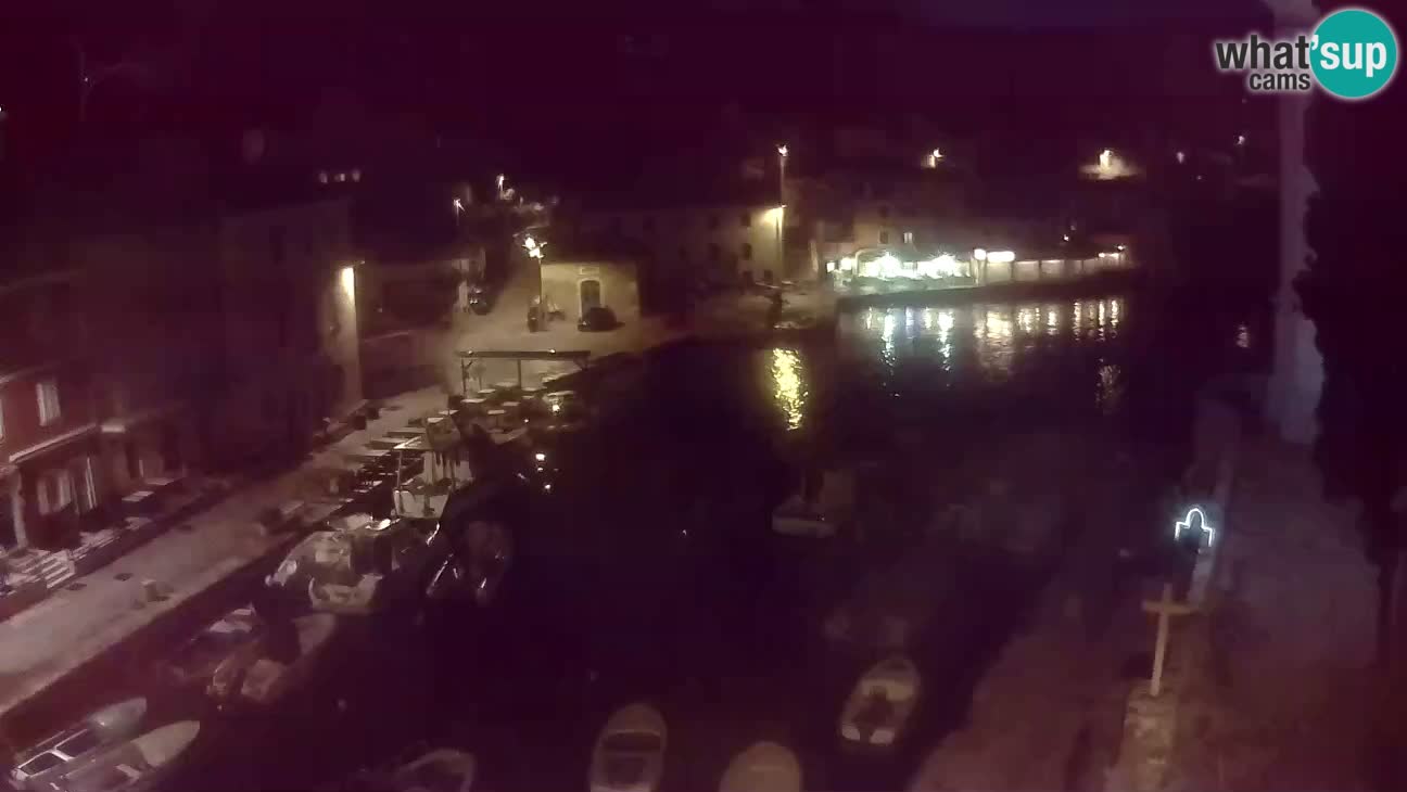 Webcam – Le port et la baie de Veli Lošinj