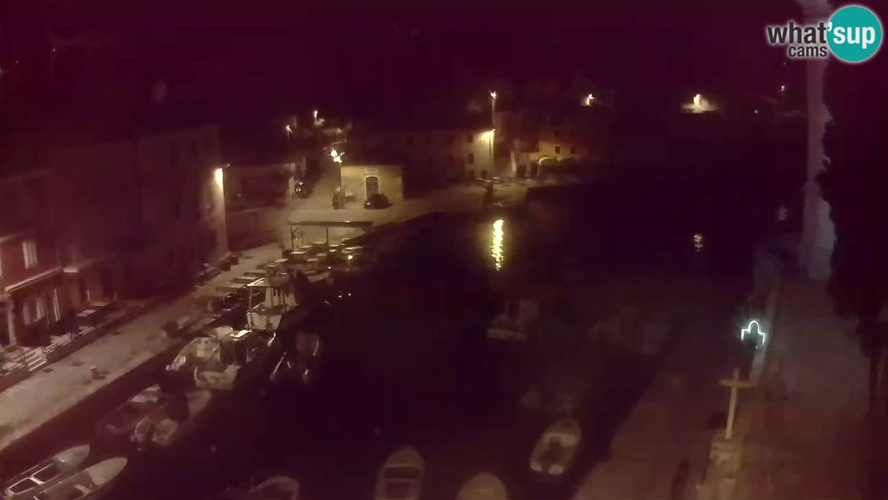 Webcam Live – The harbor and the bay of Veli Lošinj