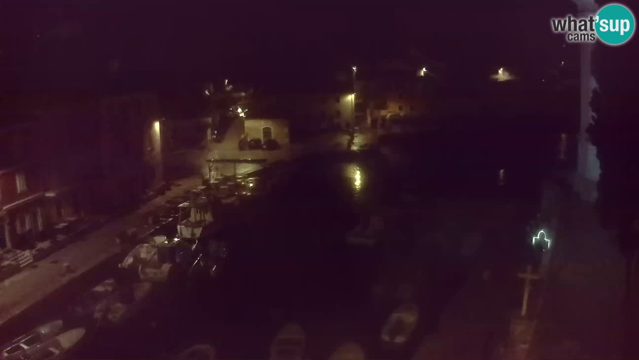 Webcam Live – The harbor and the bay of Veli Lošinj