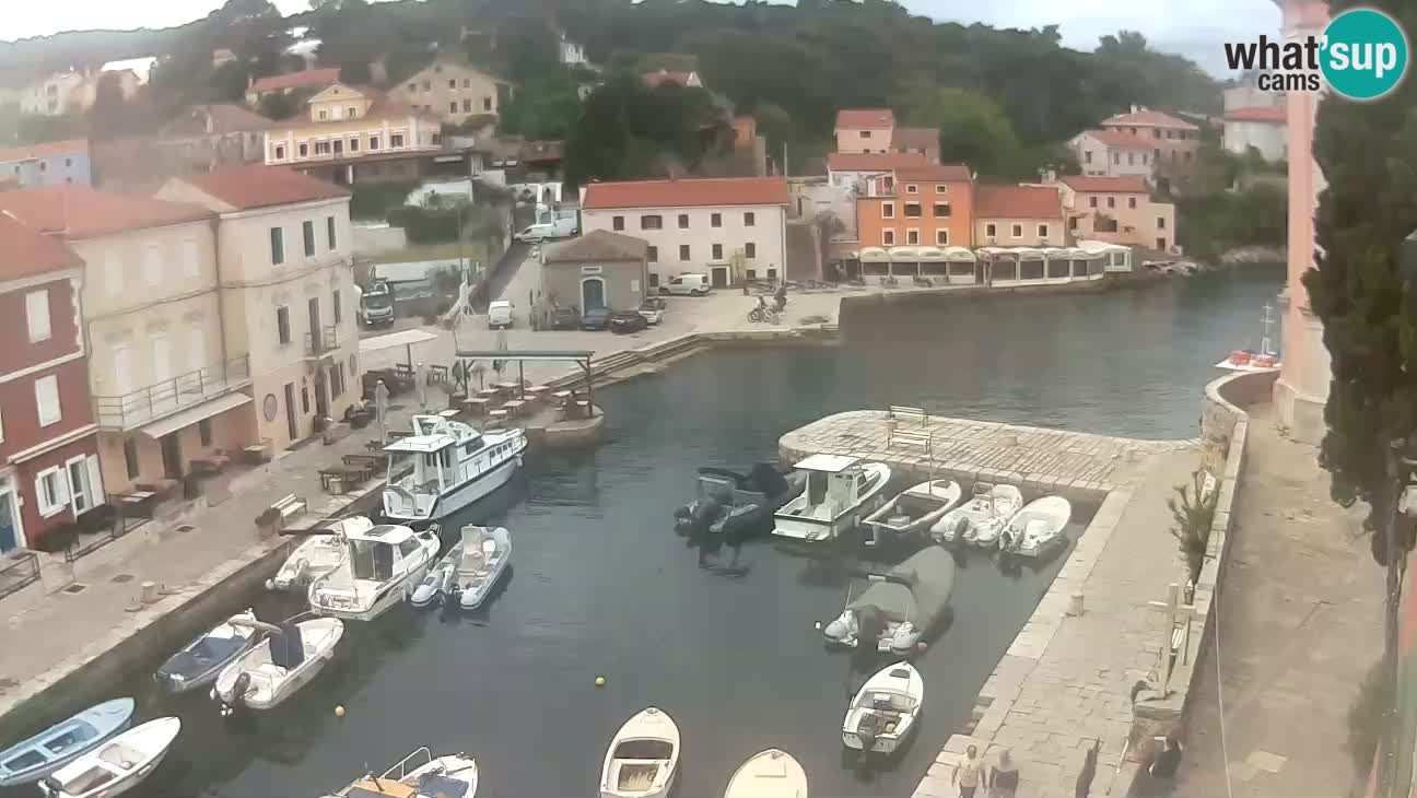 Spletna kamera – Pristanišče in zaliv v Velem Lošinju