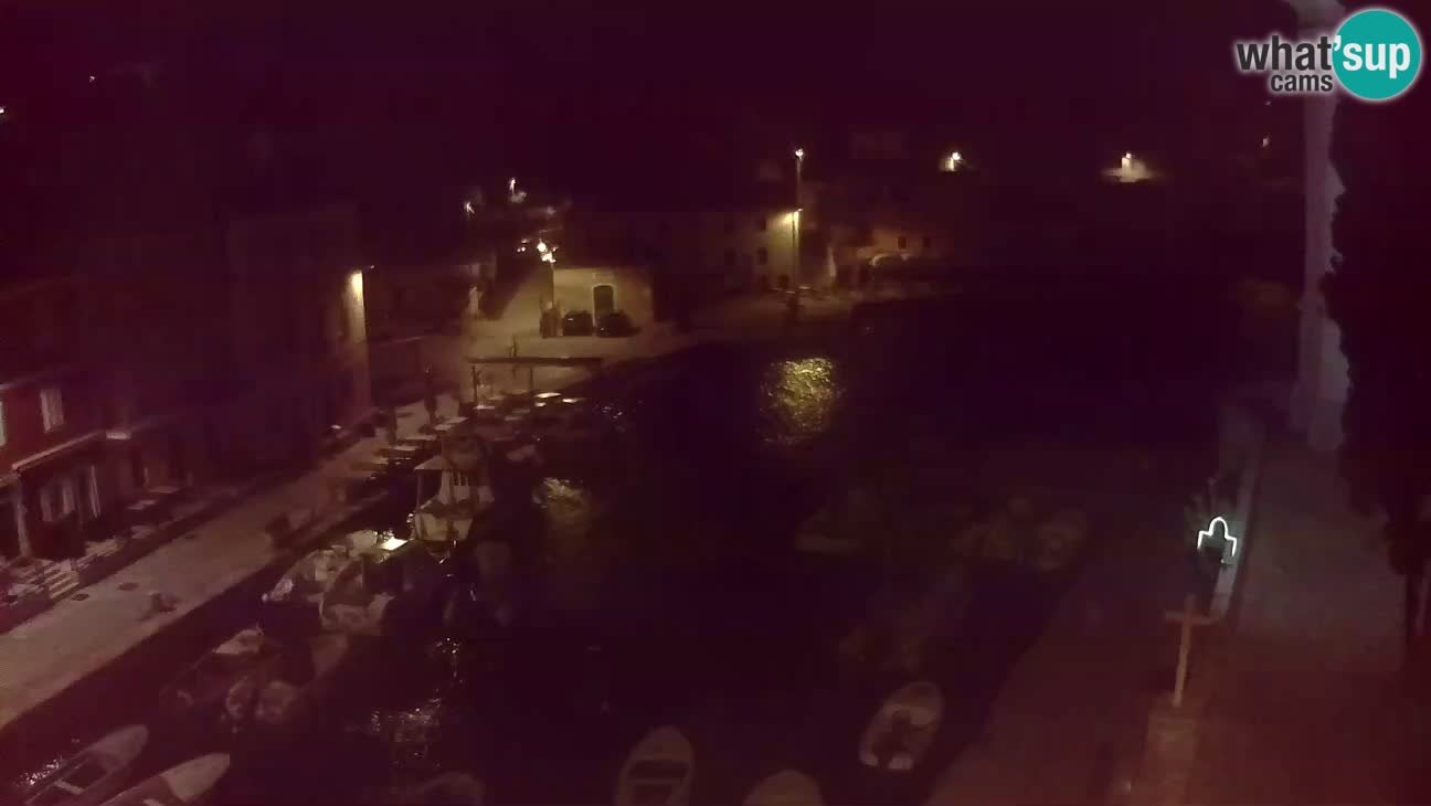 Webcam – Le port et la baie de Veli Lošinj