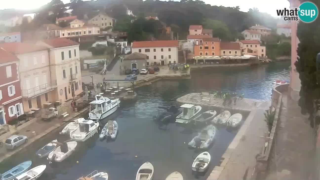 Webcam – Le port et la baie de Veli Lošinj