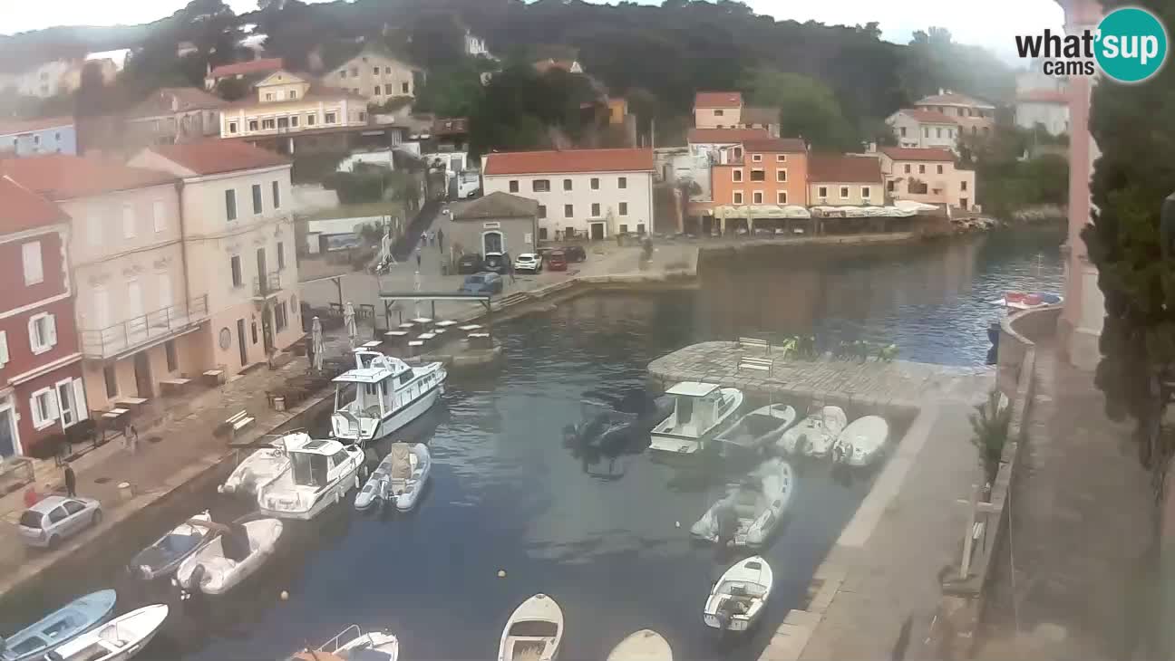 Webcam Live – The harbor and the bay of Veli Lošinj