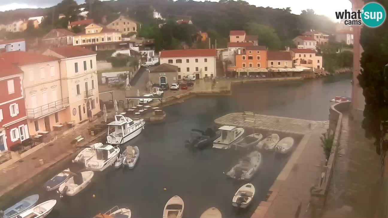Webcam Live – The harbor and the bay of Veli Lošinj