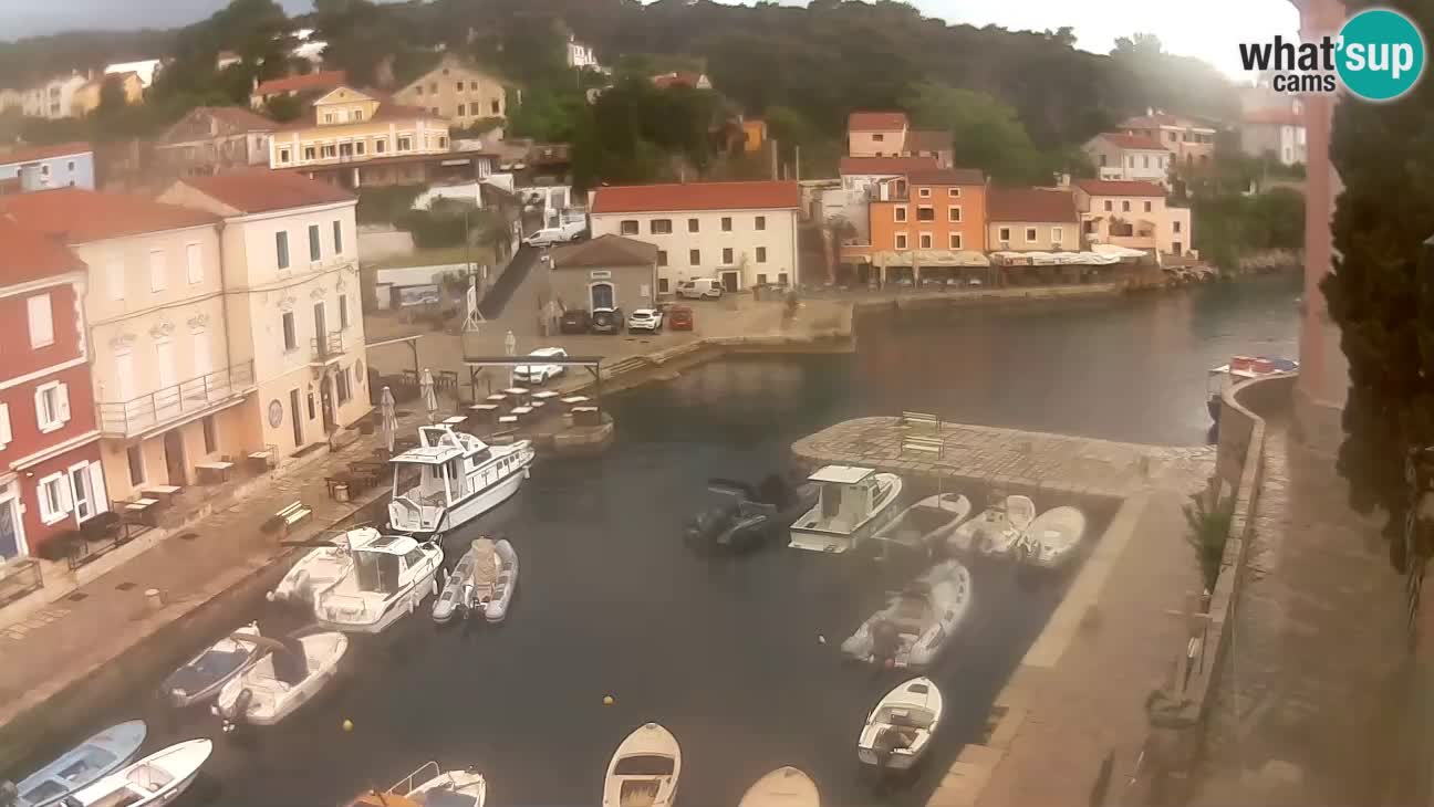 Webcam Live – The harbor and the bay of Veli Lošinj