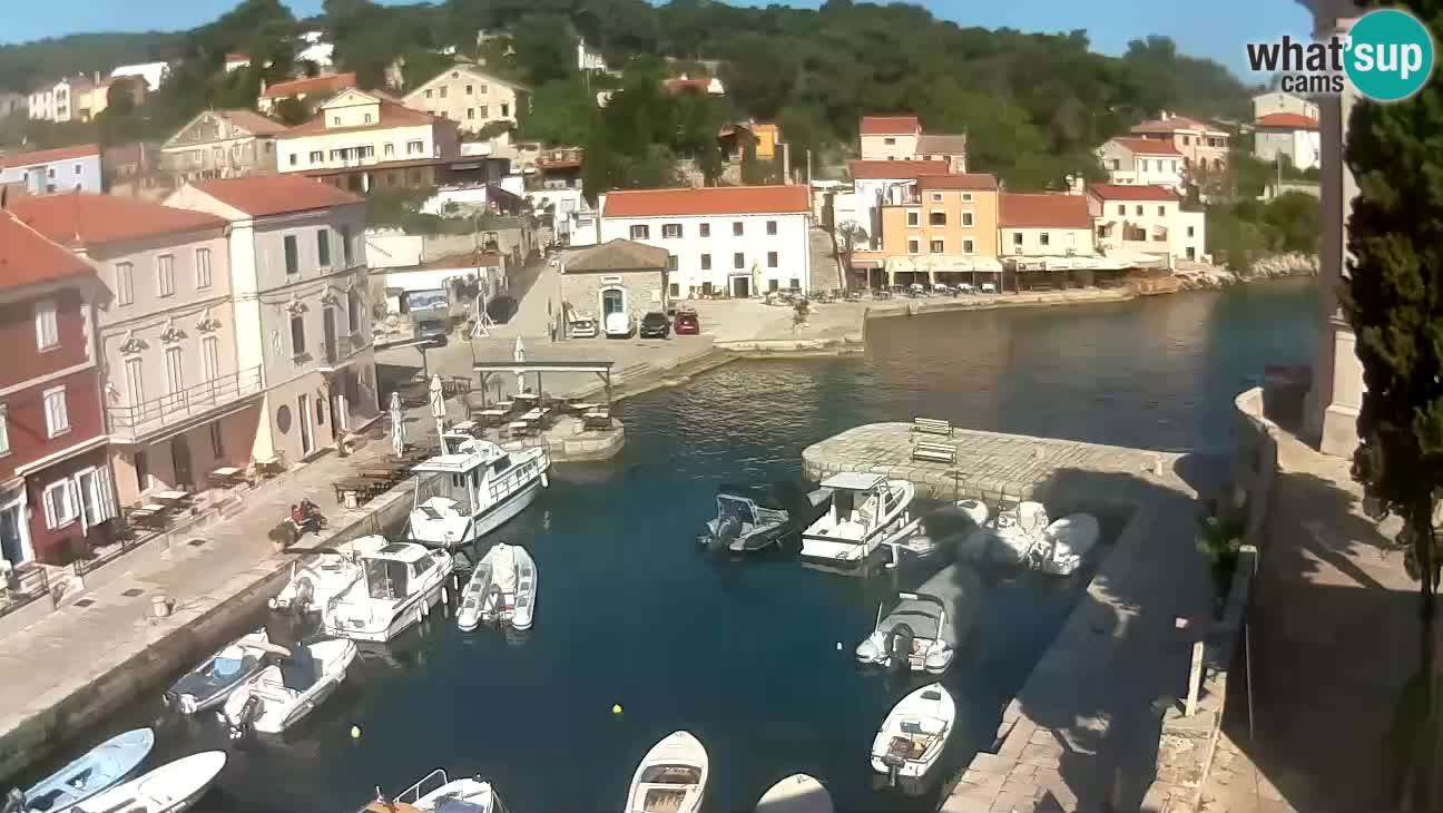Webcam Live – The harbor and the bay of Veli Lošinj