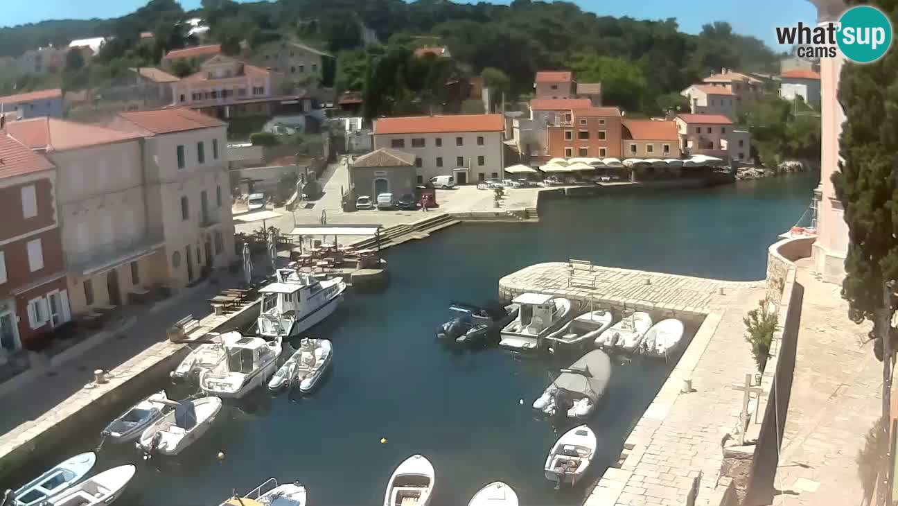 Webcam Live – The harbor and the bay of Veli Lošinj