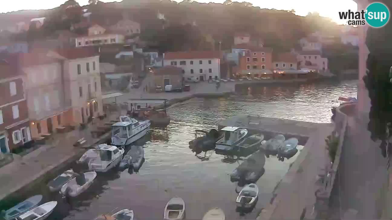 Webcam Live – The harbor and the bay of Veli Lošinj