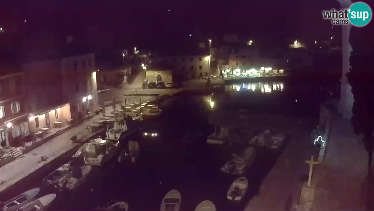 Webcam Live – The harbor and the bay of Veli Lošinj