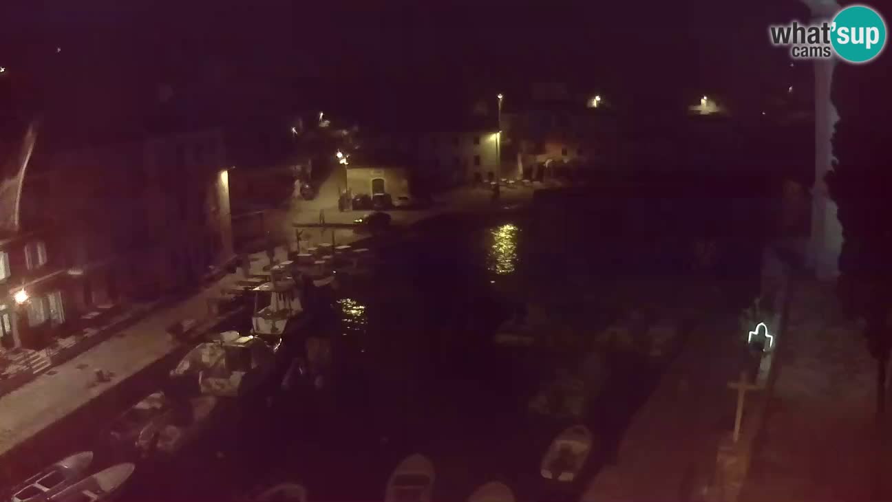 Webcam Live – The harbor and the bay of Veli Lošinj