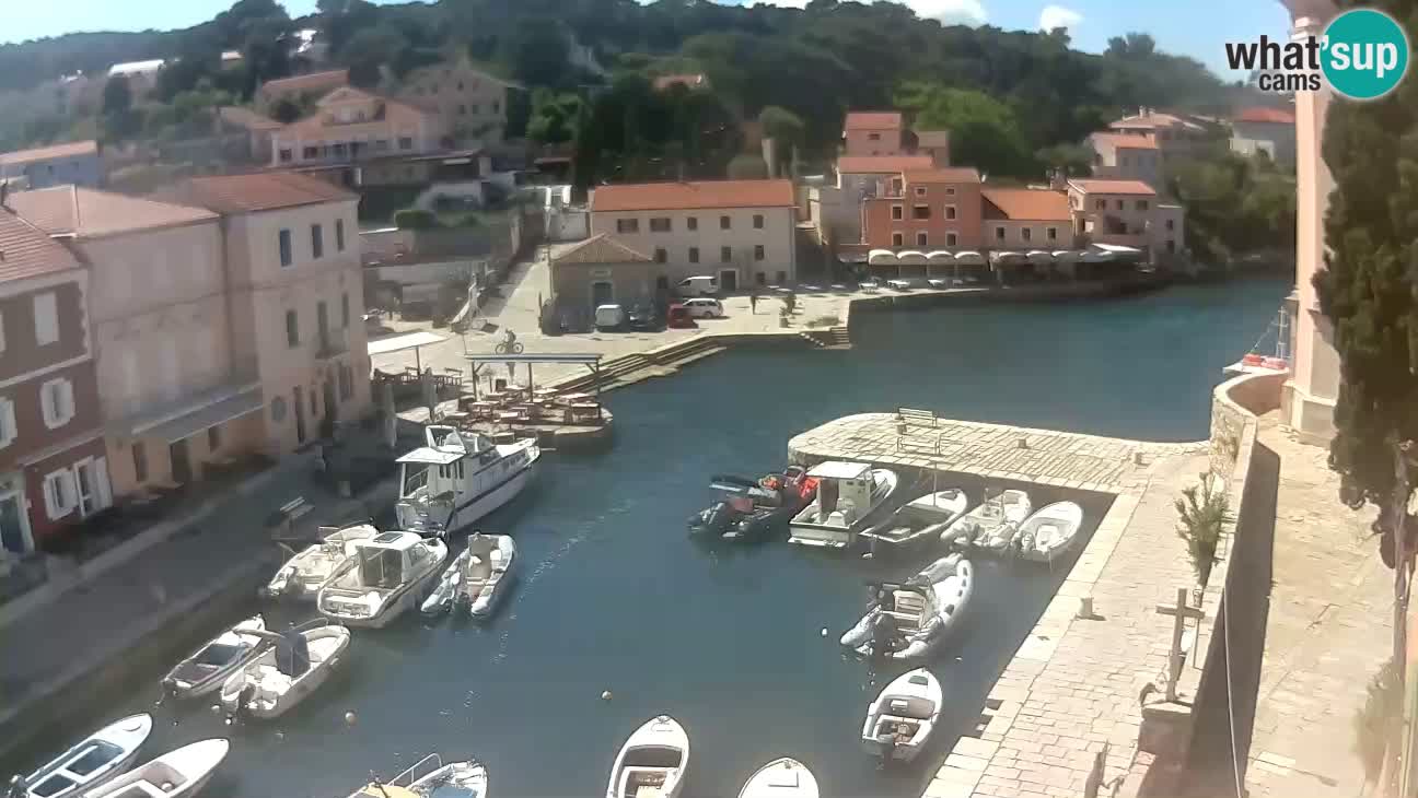 Webcam Live – The harbor and the bay of Veli Lošinj