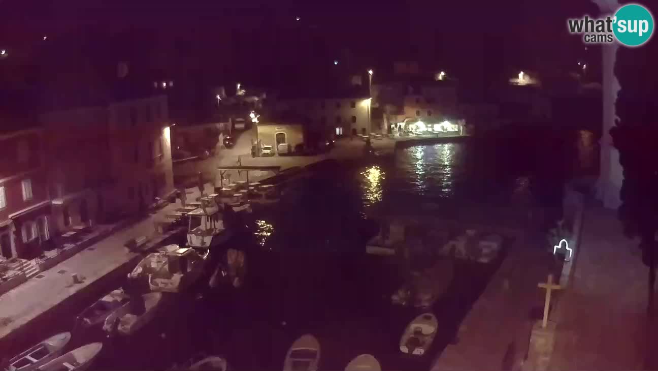 Webcam – Le port et la baie de Veli Lošinj