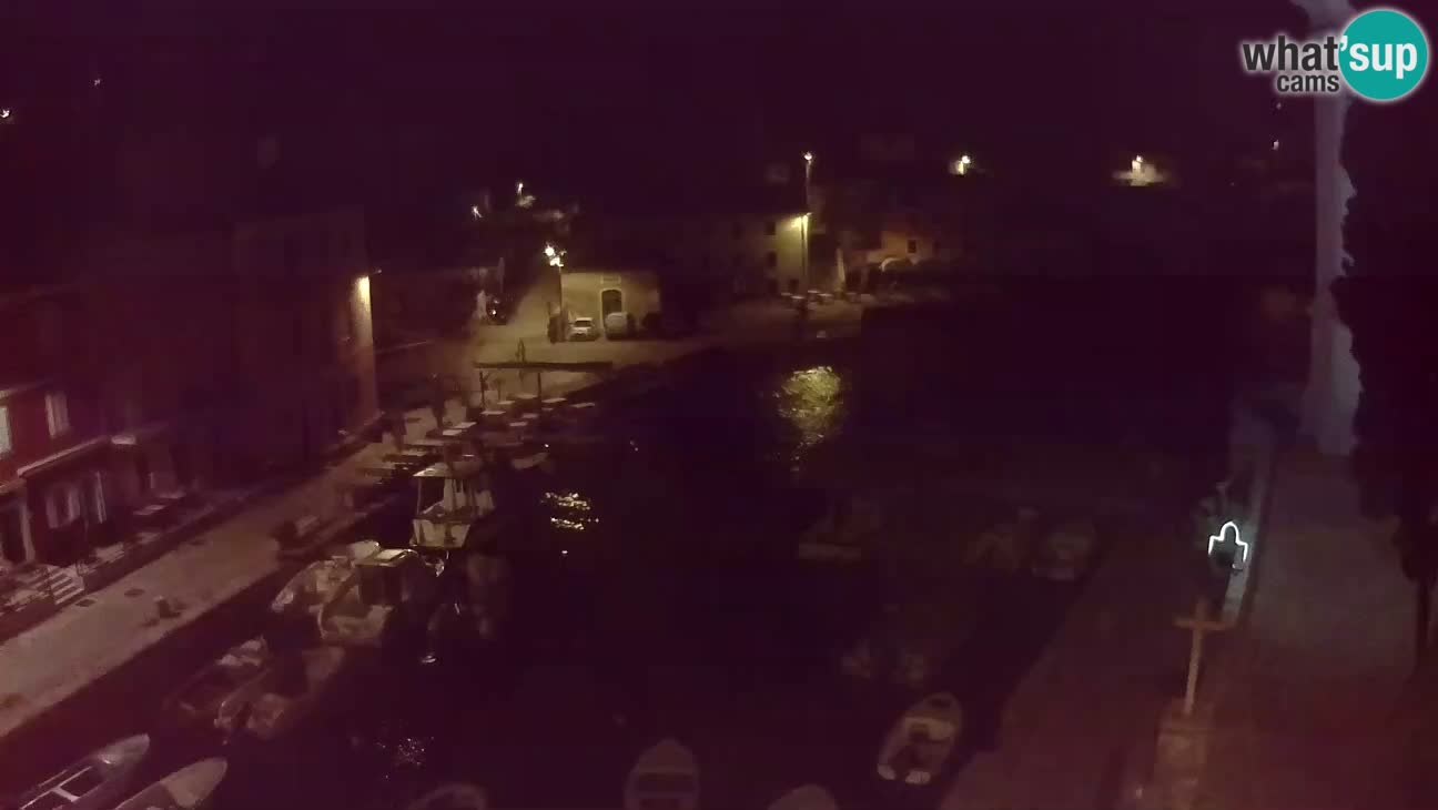 Webcam Live – The harbor and the bay of Veli Lošinj