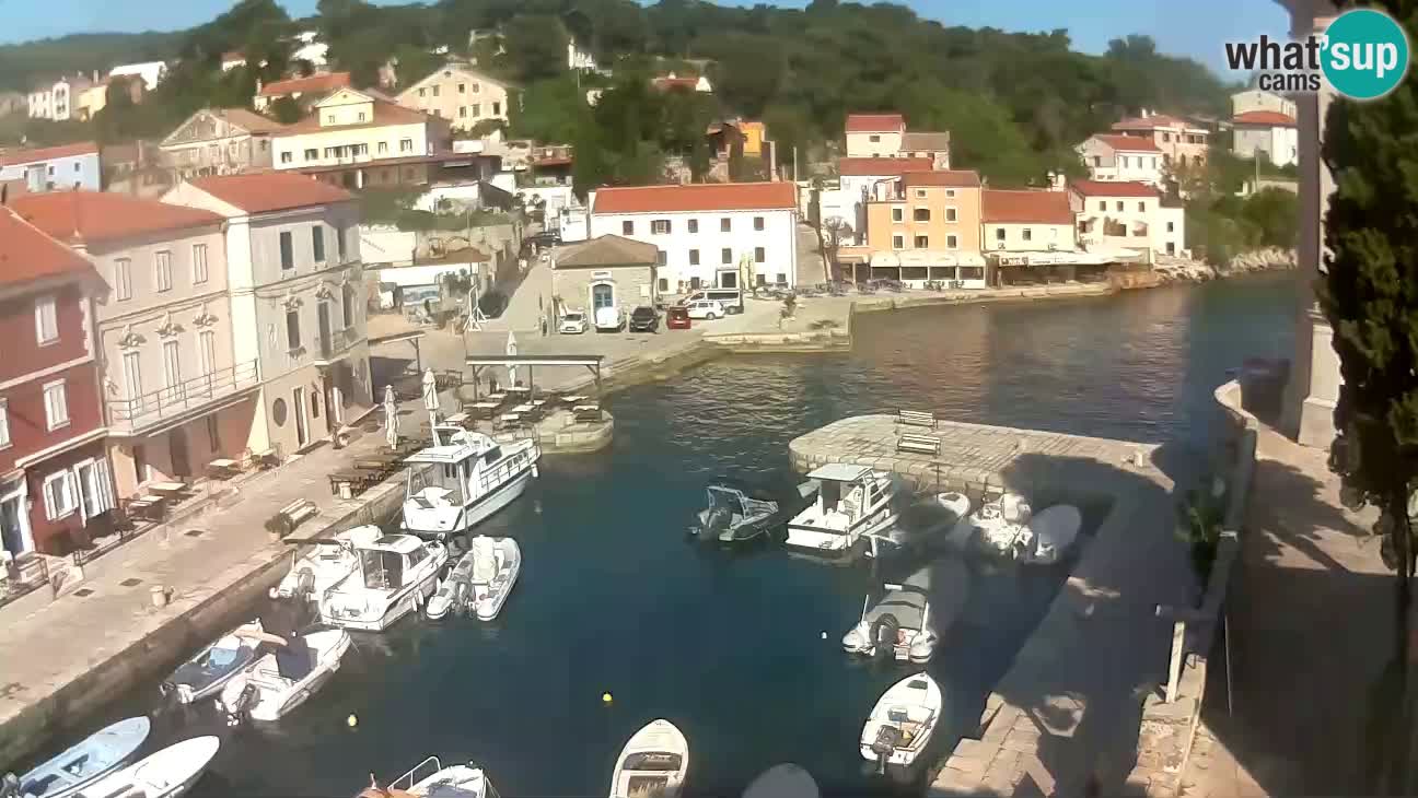 Webcam Live – The harbor and the bay of Veli Lošinj