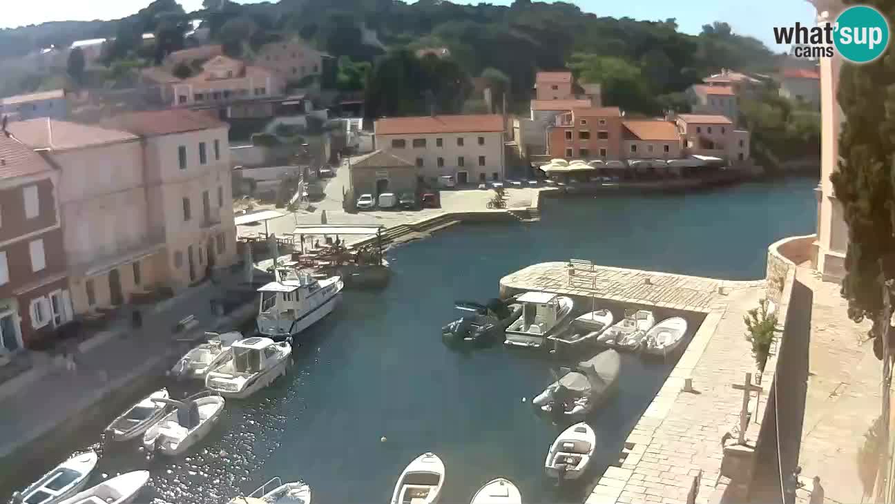 Webcam Live – The harbor and the bay of Veli Lošinj