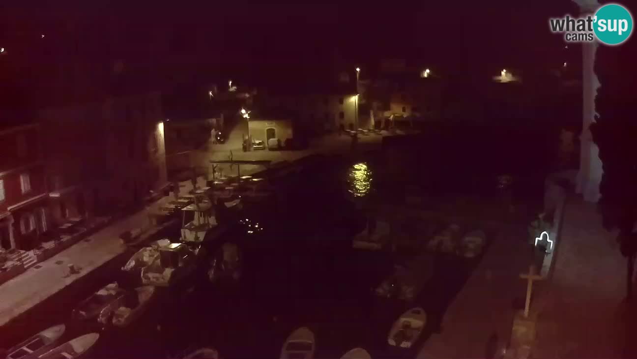 Webcam Live – The harbor and the bay of Veli Lošinj