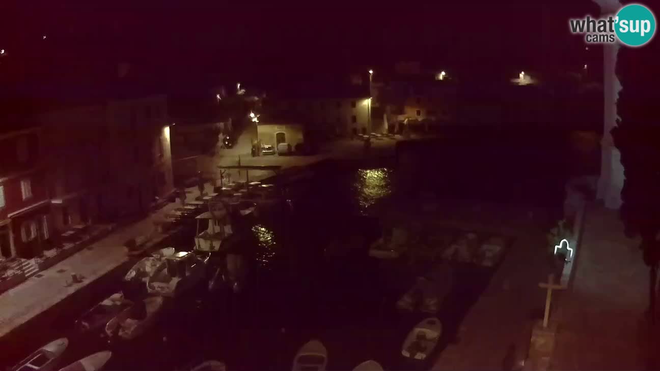 Webcam Live – The harbor and the bay of Veli Lošinj