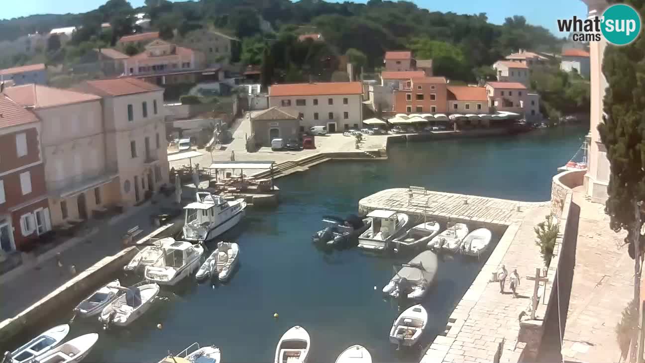 Webcam Live – The harbor and the bay of Veli Lošinj