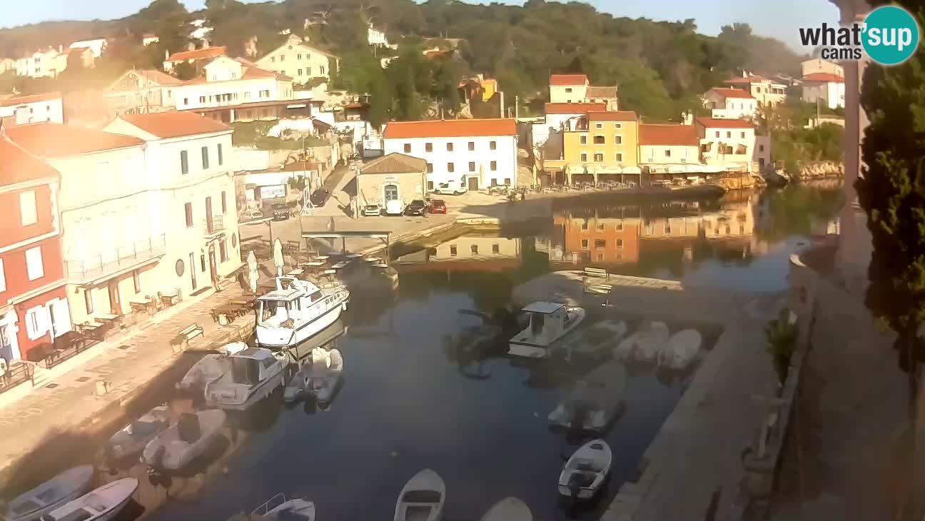 Webcam Live – The harbor and the bay of Veli Lošinj