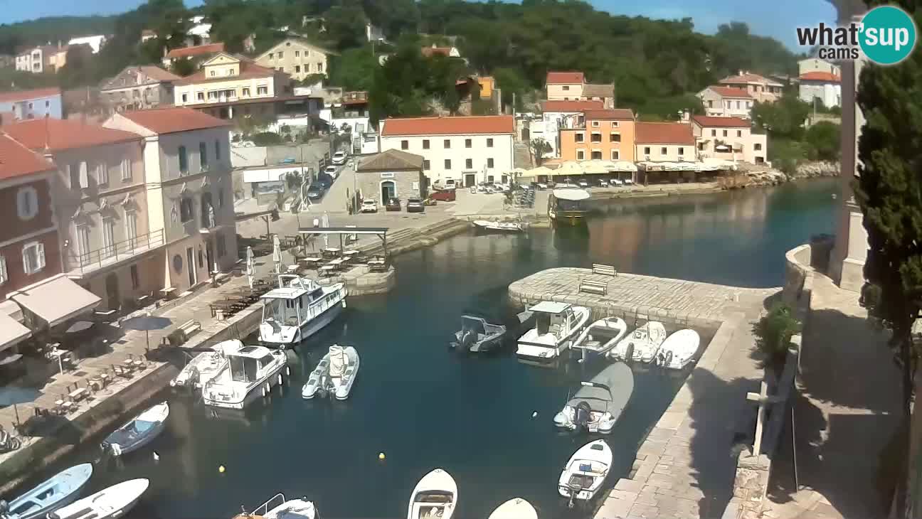 Webcam – Le port et la baie de Veli Lošinj