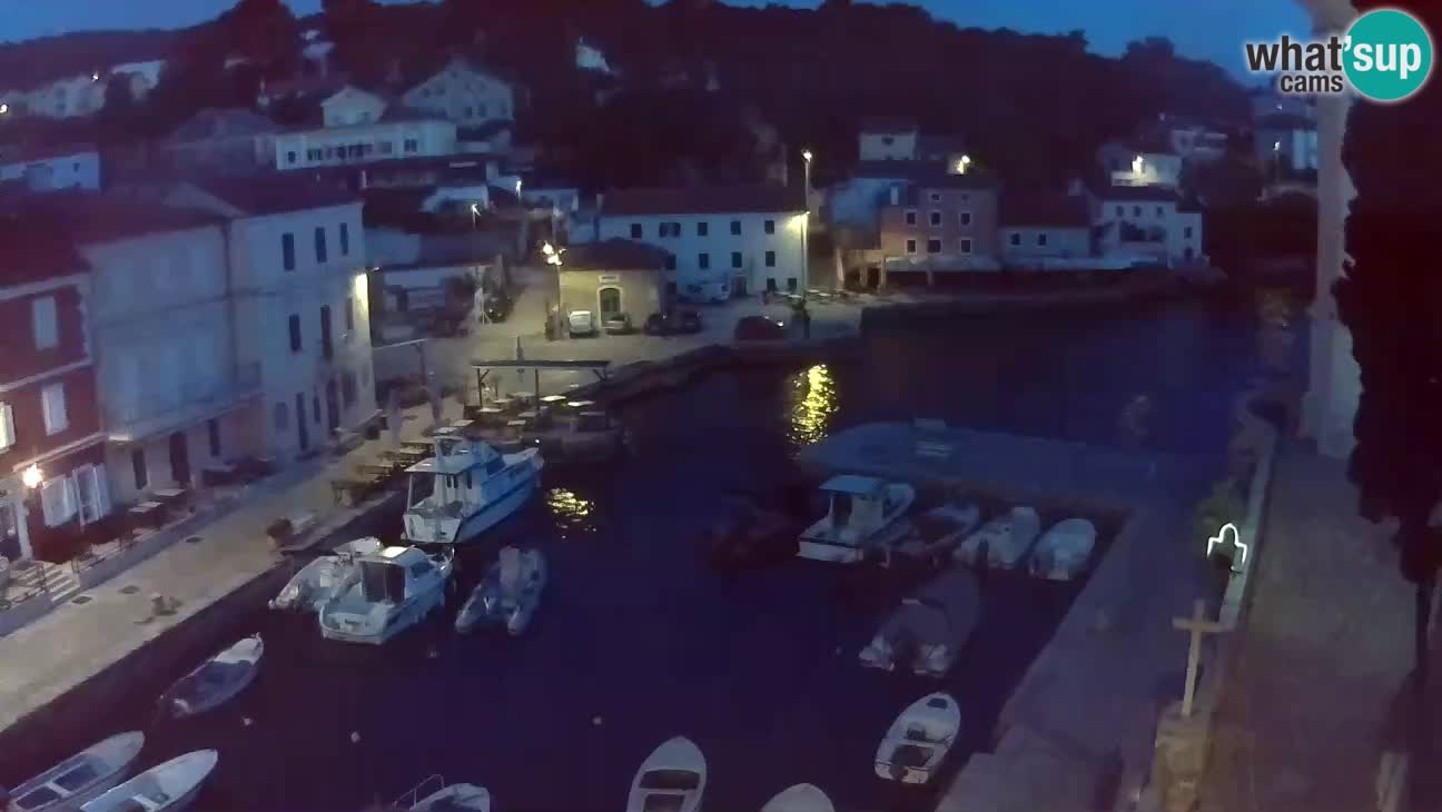 Webcam Live – The harbor and the bay of Veli Lošinj