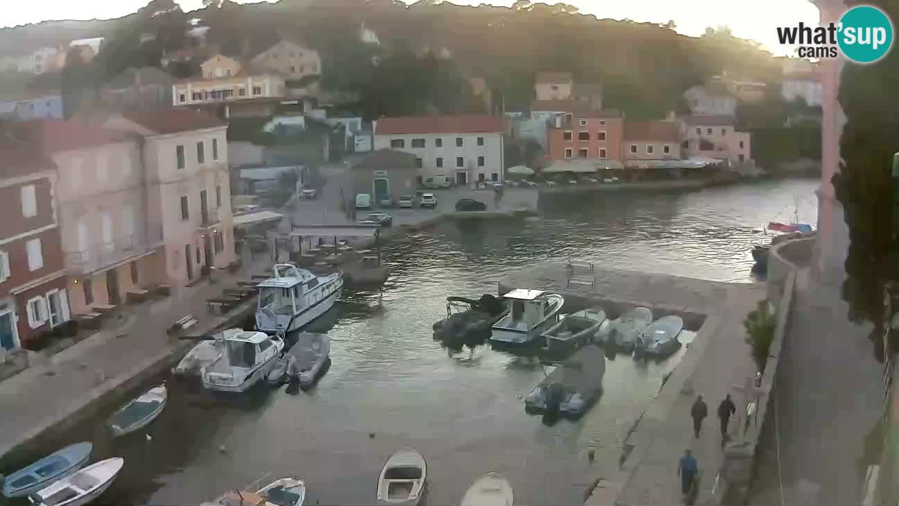 Webcam Live – The harbor and the bay of Veli Lošinj