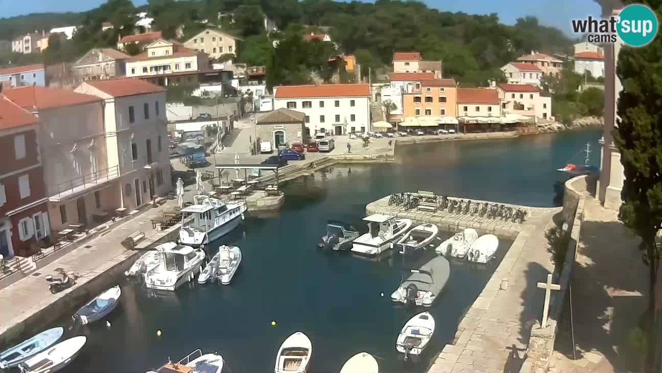 Webcam Live – The harbor and the bay of Veli Lošinj