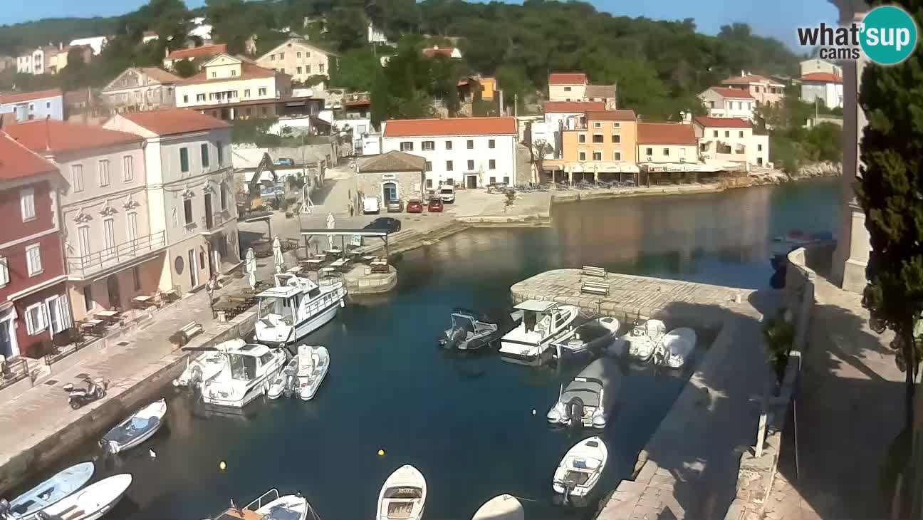 Webcam Live – The harbor and the bay of Veli Lošinj