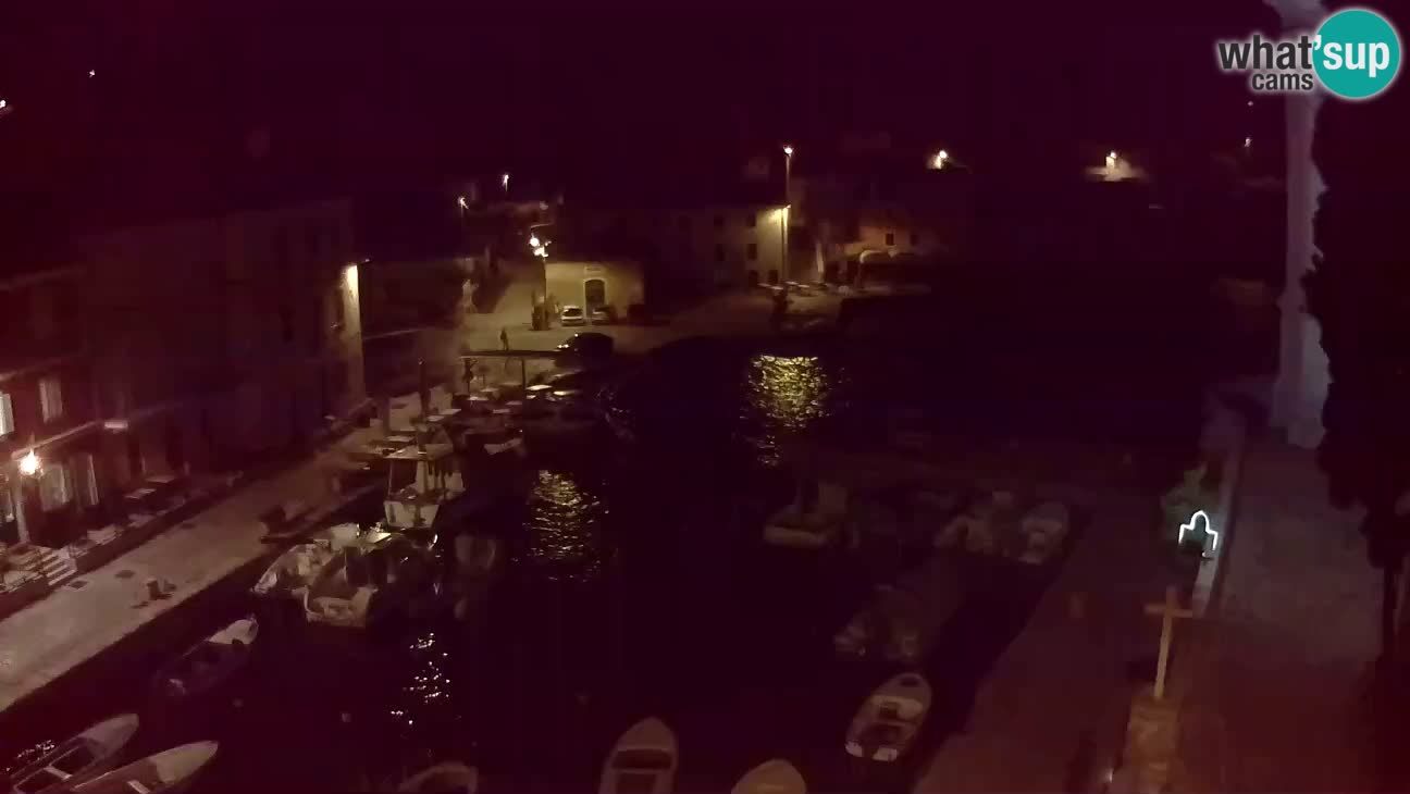 Webcam Live – The harbor and the bay of Veli Lošinj