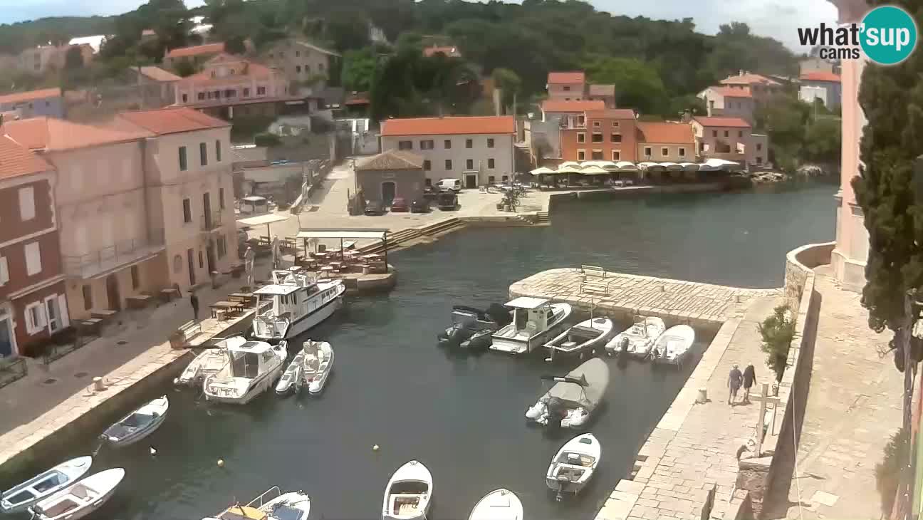 Webcam – Den Hafen und die Bucht von Veli Lošinj