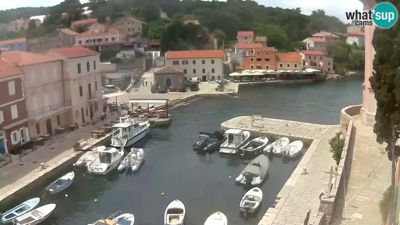 Webcam Live – The harbor and the bay of Veli Lošinj