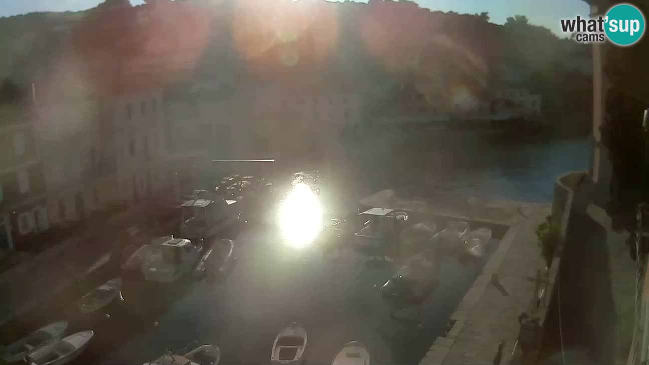 Webcam – Le port et la baie de Veli Lošinj