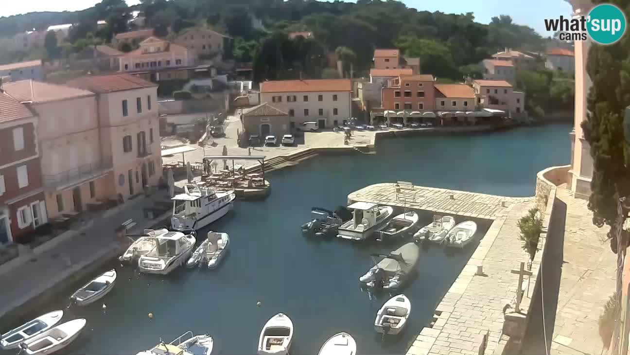 Webcam Live – The harbor and the bay of Veli Lošinj