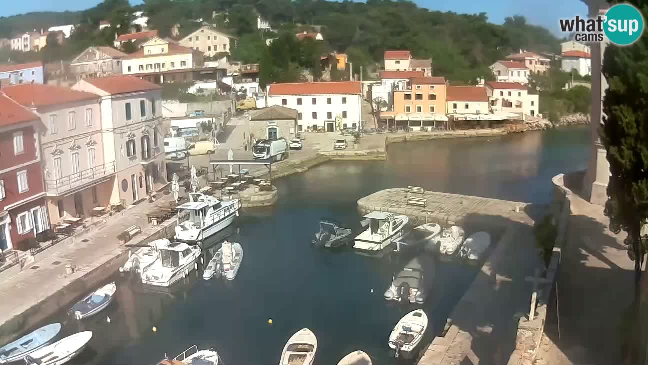 Spletna kamera – Pristanišče in zaliv v Velem Lošinju