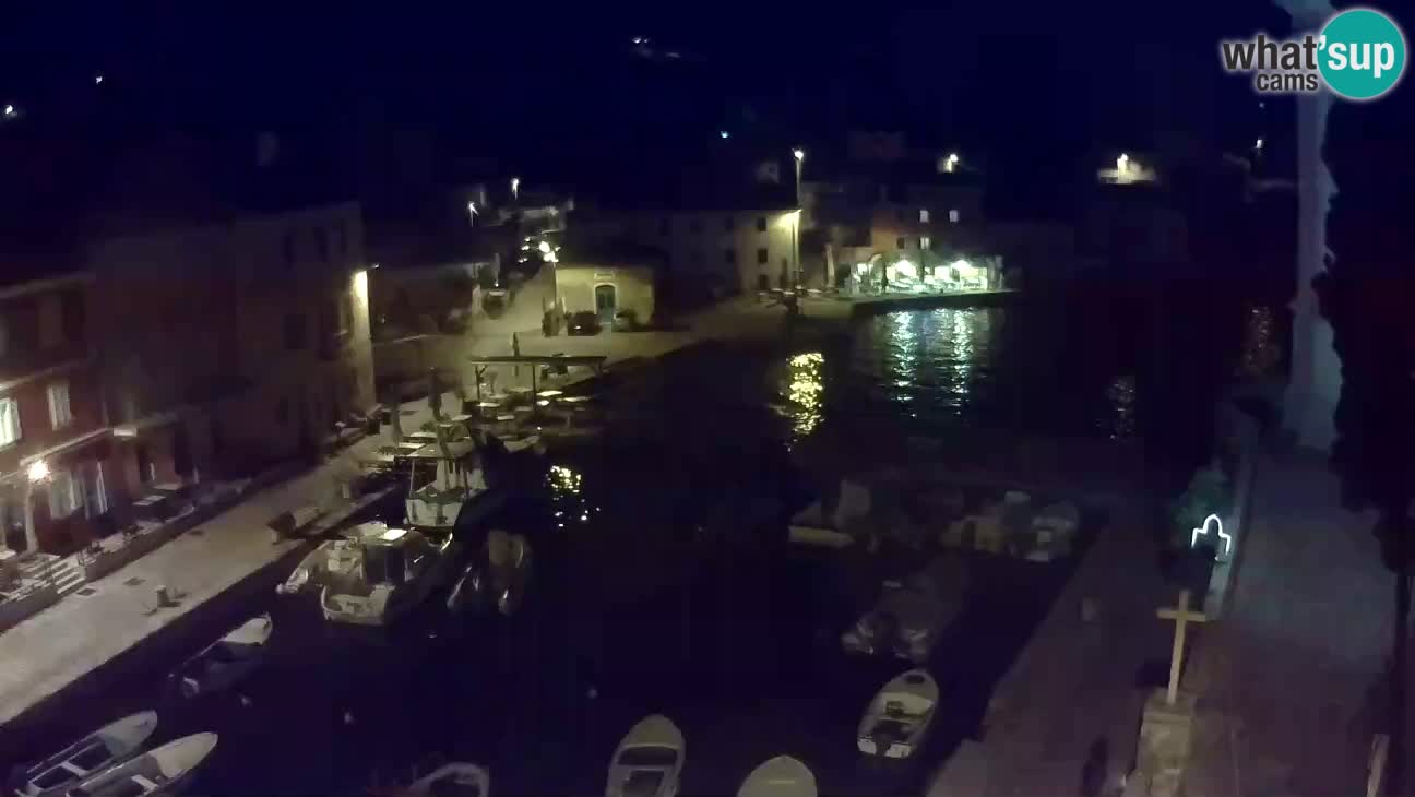 Webcam – Le port et la baie de Veli Lošinj