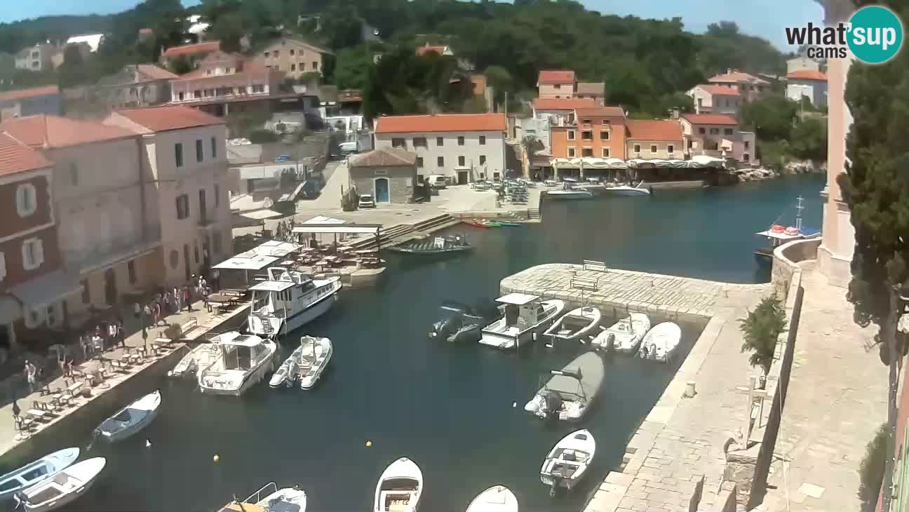 Spletna kamera – Pristanišče in zaliv v Velem Lošinju