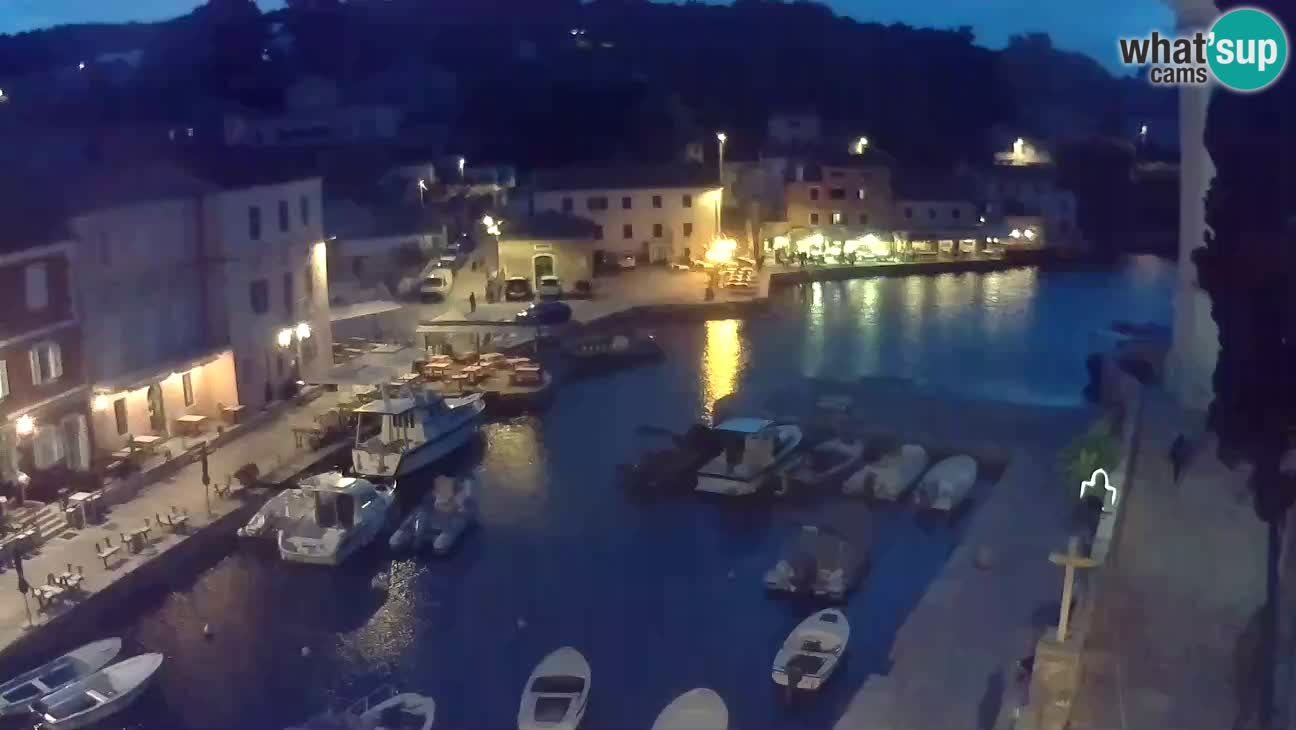 Webcam Live – The harbor and the bay of Veli Lošinj