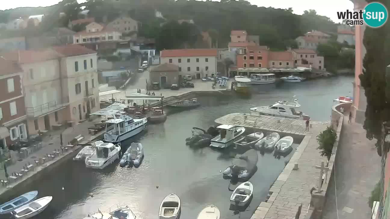Webcam – Den Hafen und die Bucht von Veli Lošinj