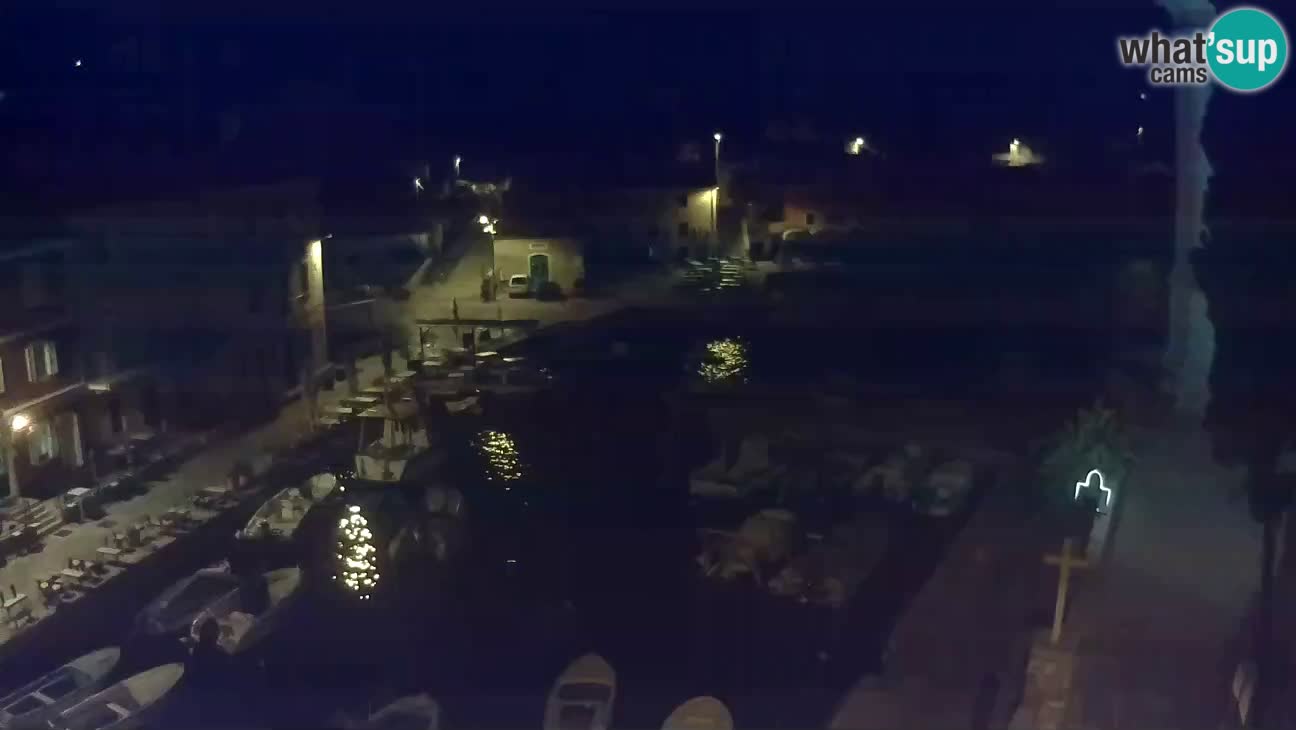 Webcam Live – The harbor and the bay of Veli Lošinj